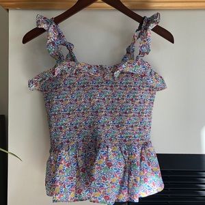 J. Crew Liberty print tank | XS